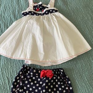 Red white & blue set
